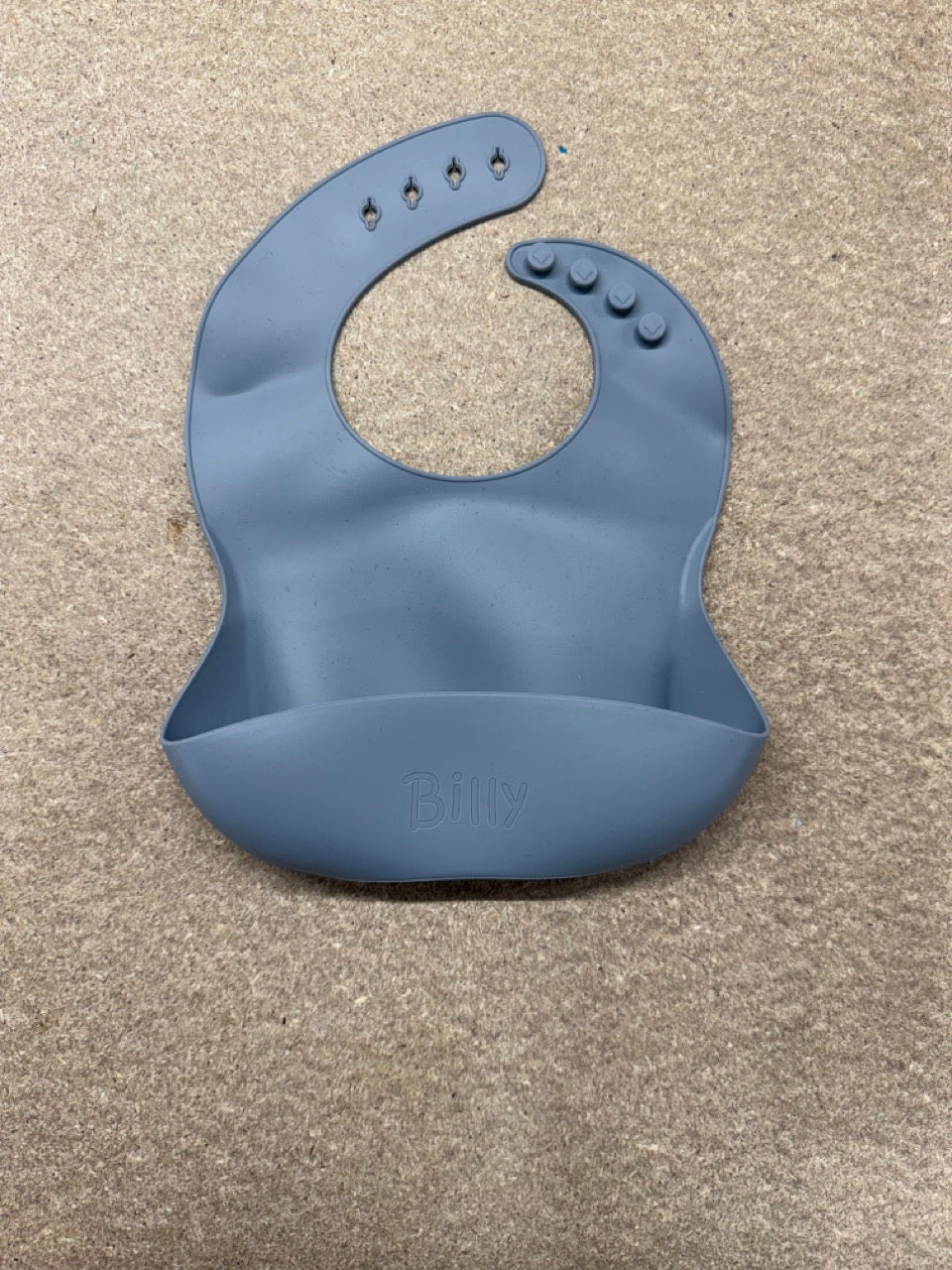 Clearance: Light Blue Wide Gape Bib (Billy)
