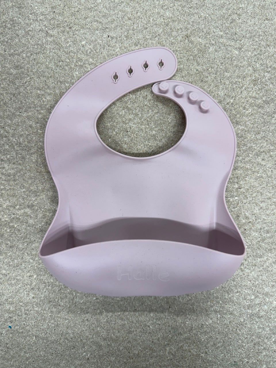 Clearance: Pink Wide Gape Bib (Halle)