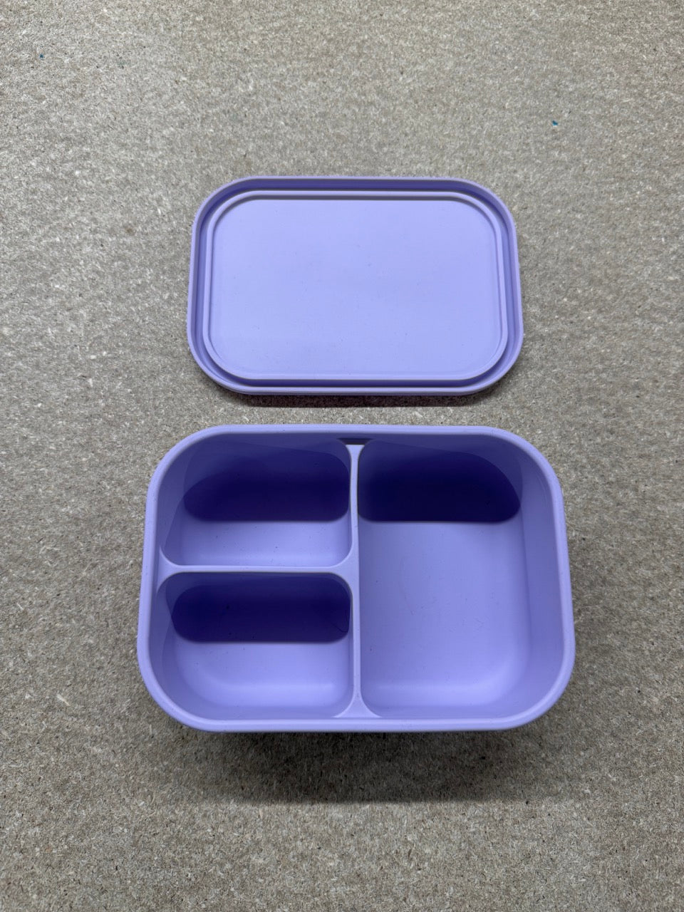 Clearance: Lavender Silicone Bento Box