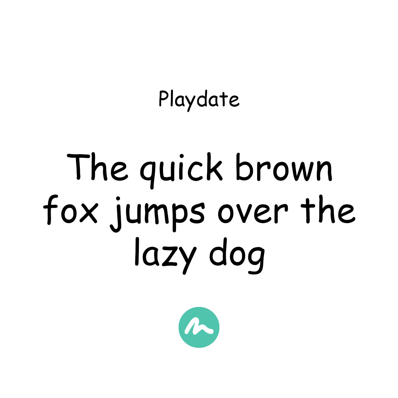 Playdate Font