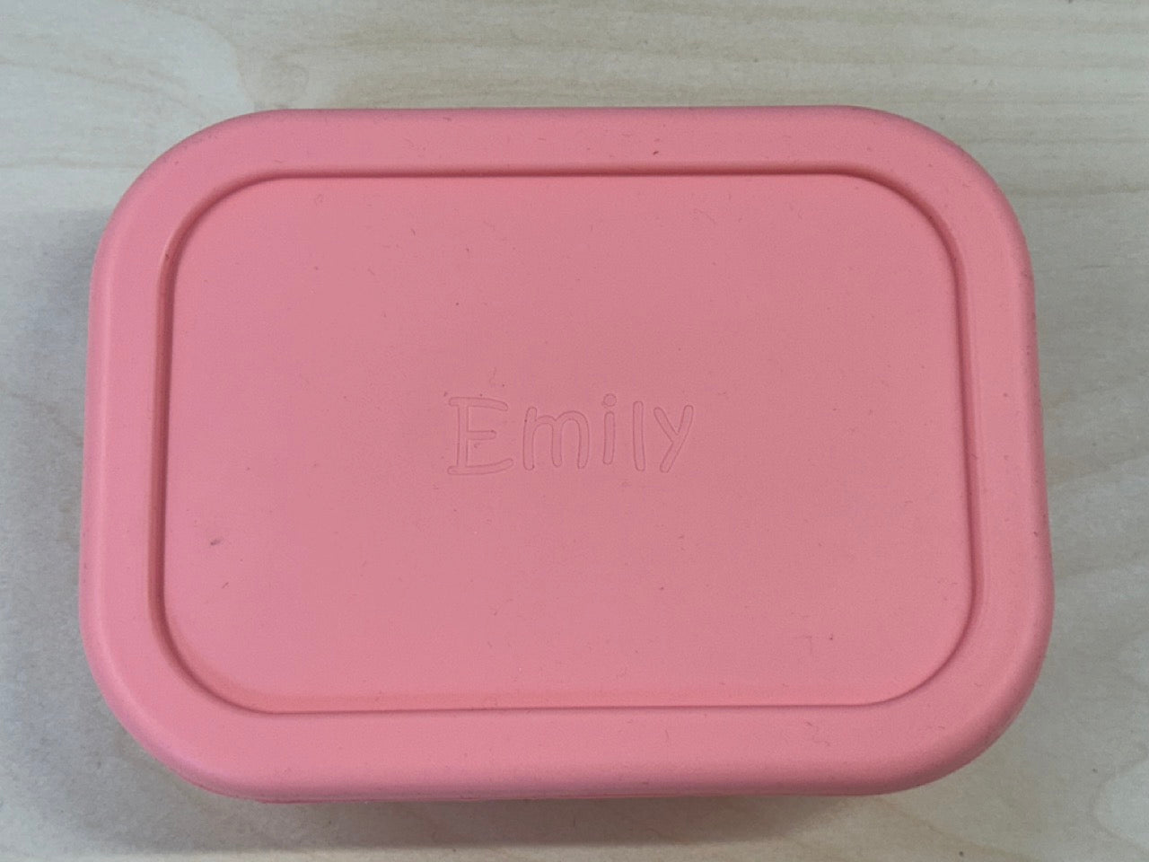 Clearance: Pink Silicone Bento Box (Emily)
