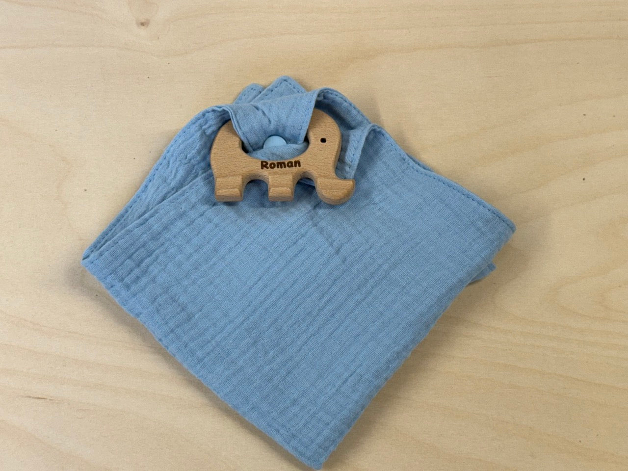 Clearance: Wooden Elephant Teethers (Roman)