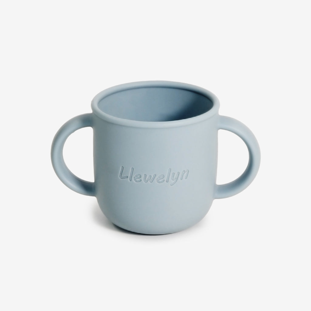 Personalised Sippy Cup with Comfort Handles for Babies and