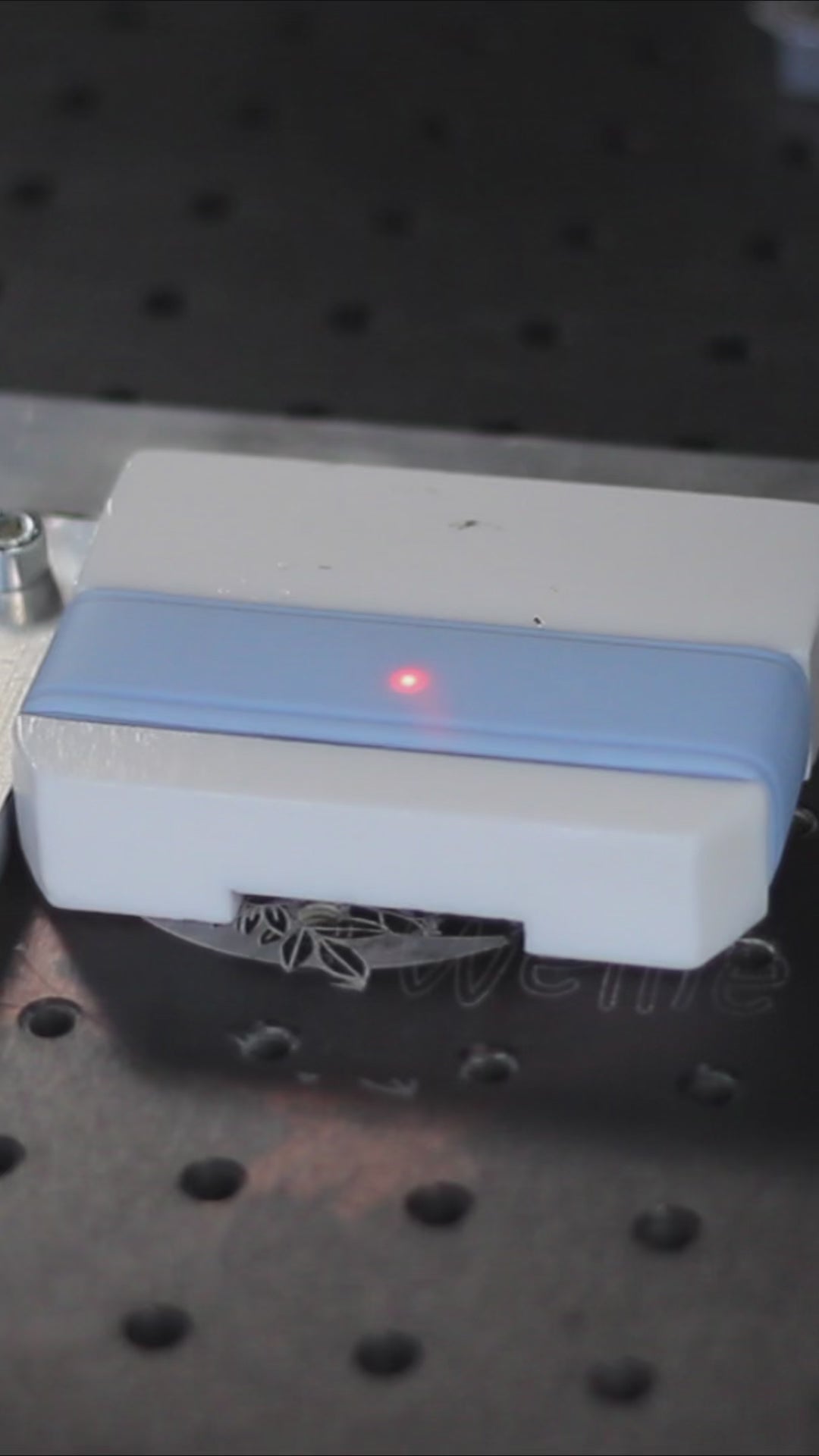 Laser Marking a Silicone Bottle Band