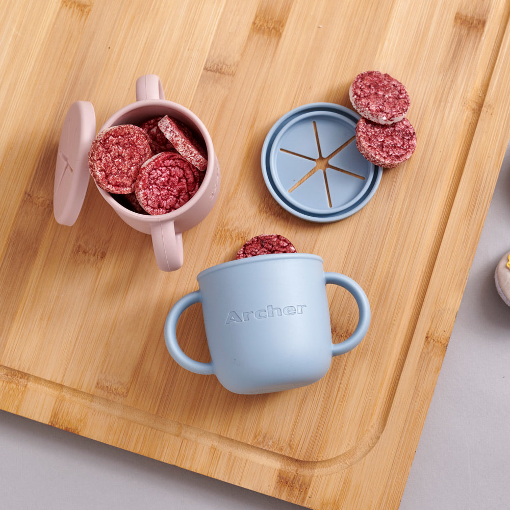 Personalised Silicone Snack Pot