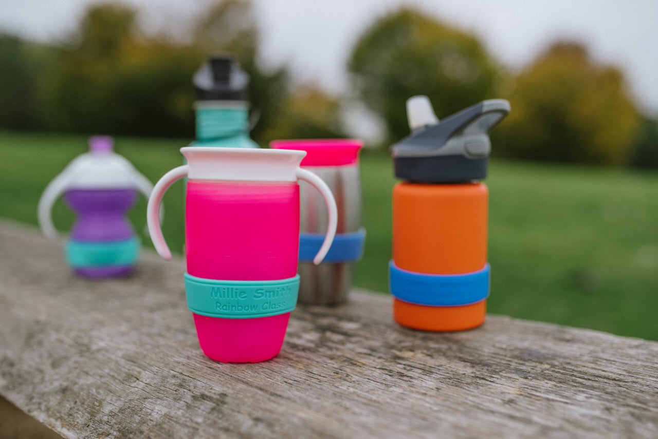 Water bottle ID bands – inspired icons!