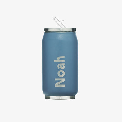 Personalised Can Style Water Bottle