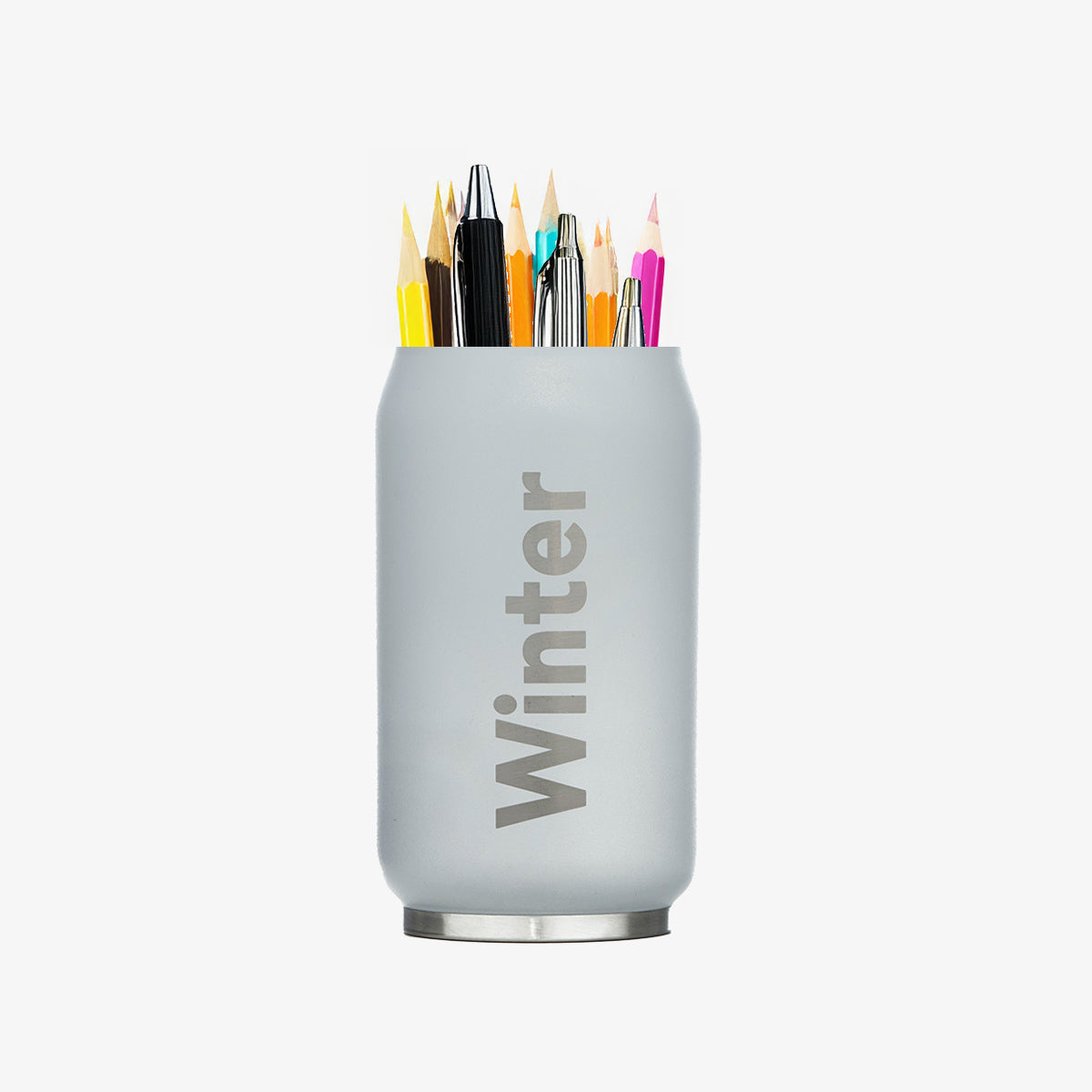 Personalised Steel Can Pencil Holder