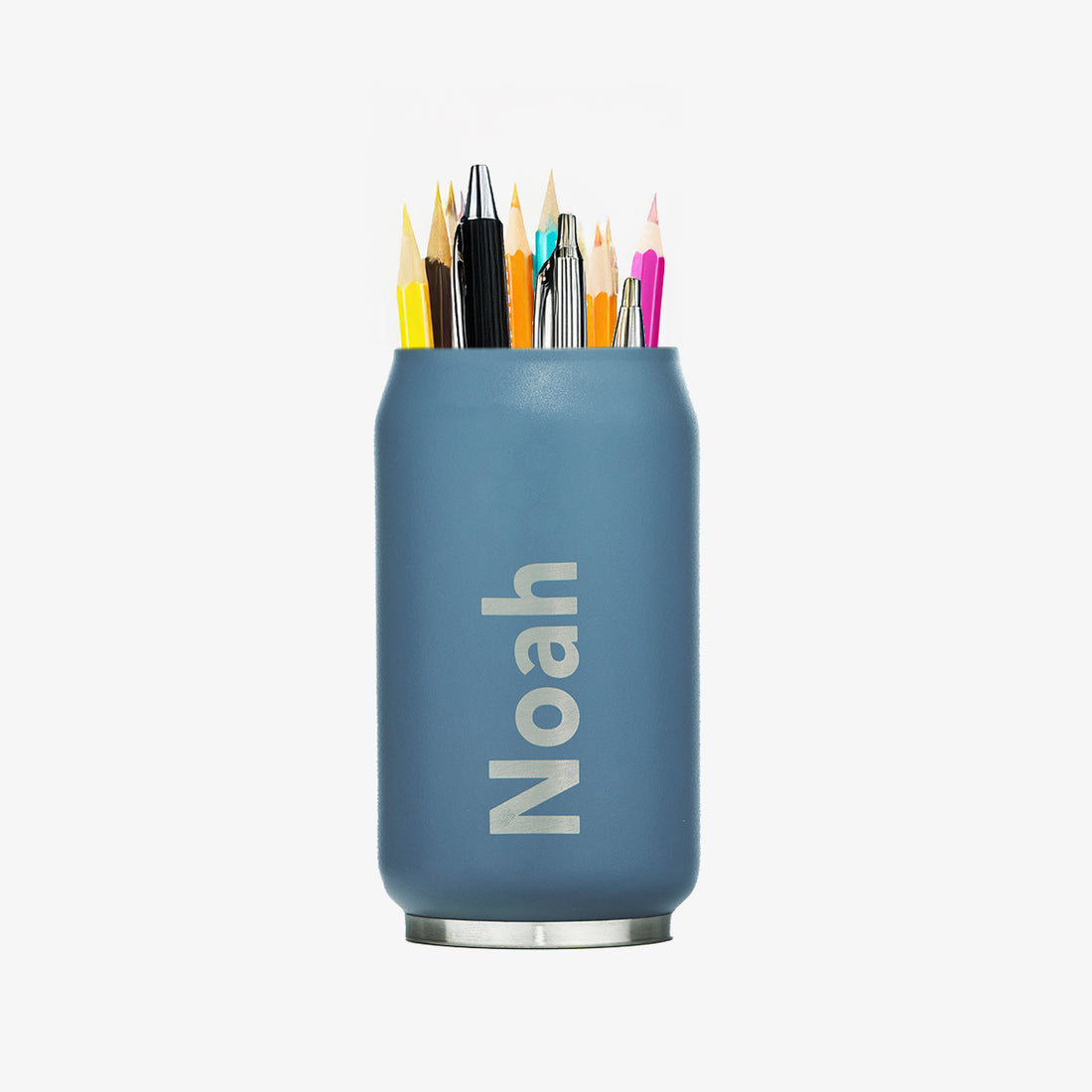 Personalised Steel Can Pencil Holder