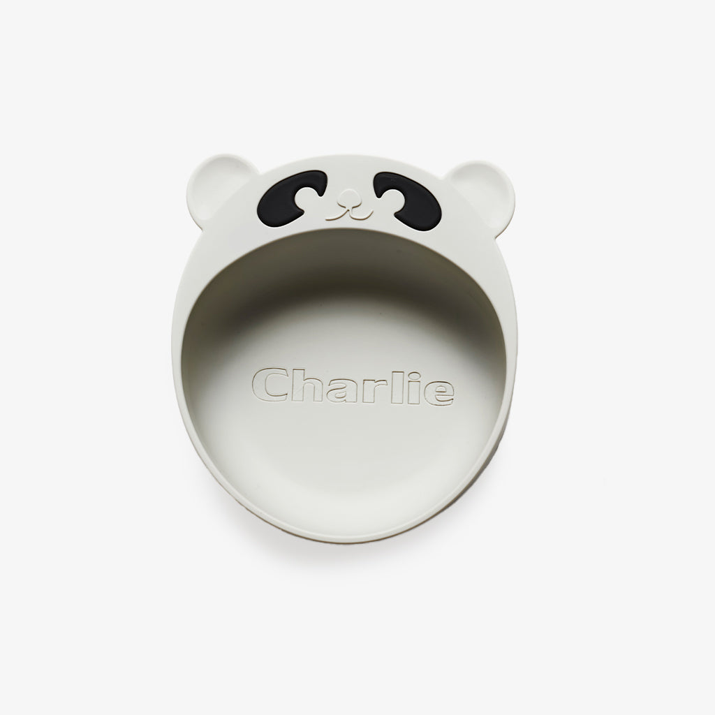 Personalised Panda Bowl and Cutlery