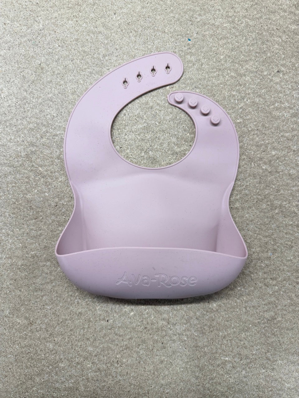 Clearance: Pink Wide Gape Bib (Ava - Rose)