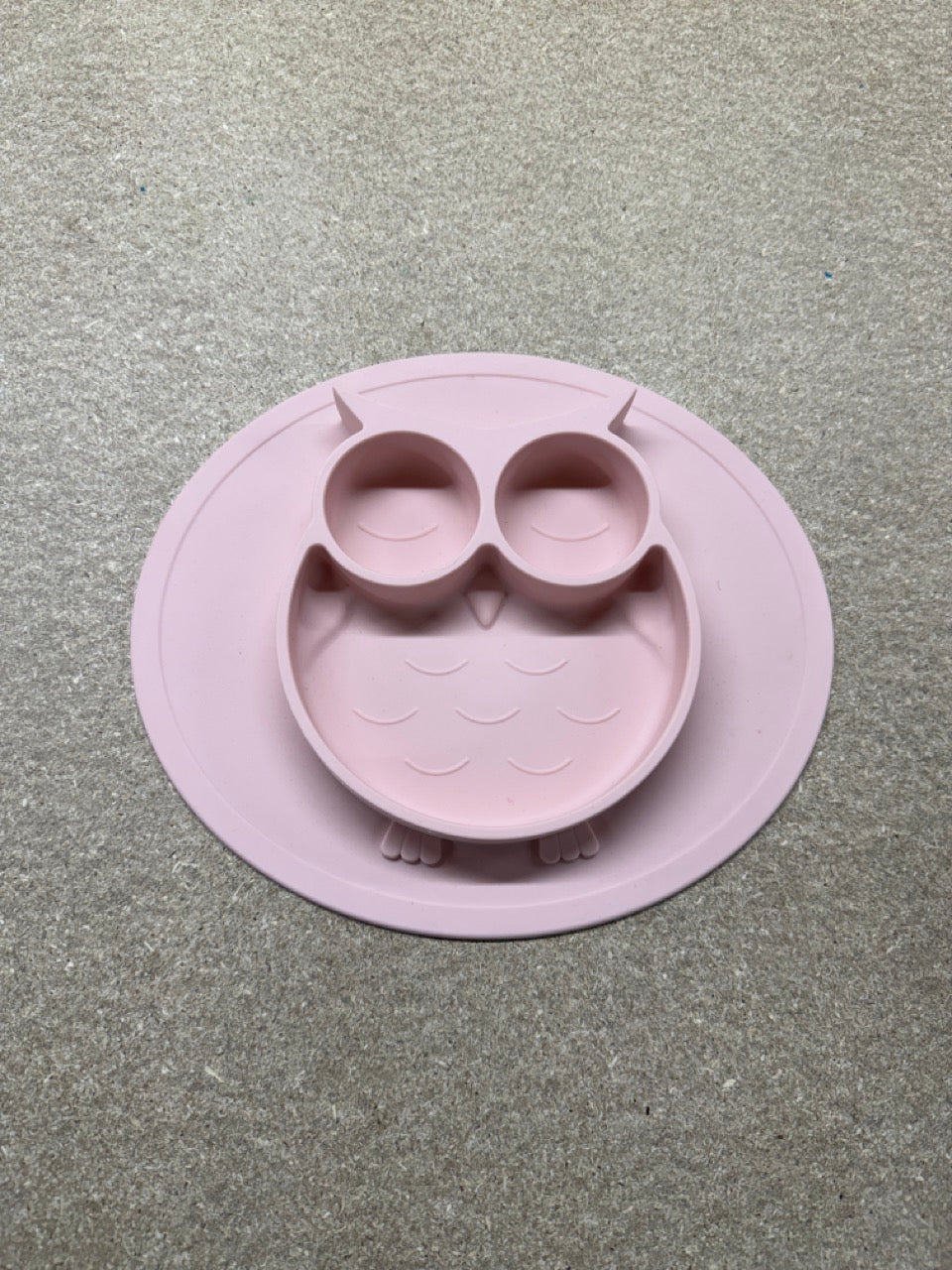 Clearance: Pink Owl Plate Mat