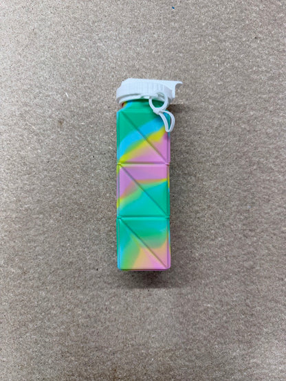 Clearance: Multicoloured Compact Water Bottle