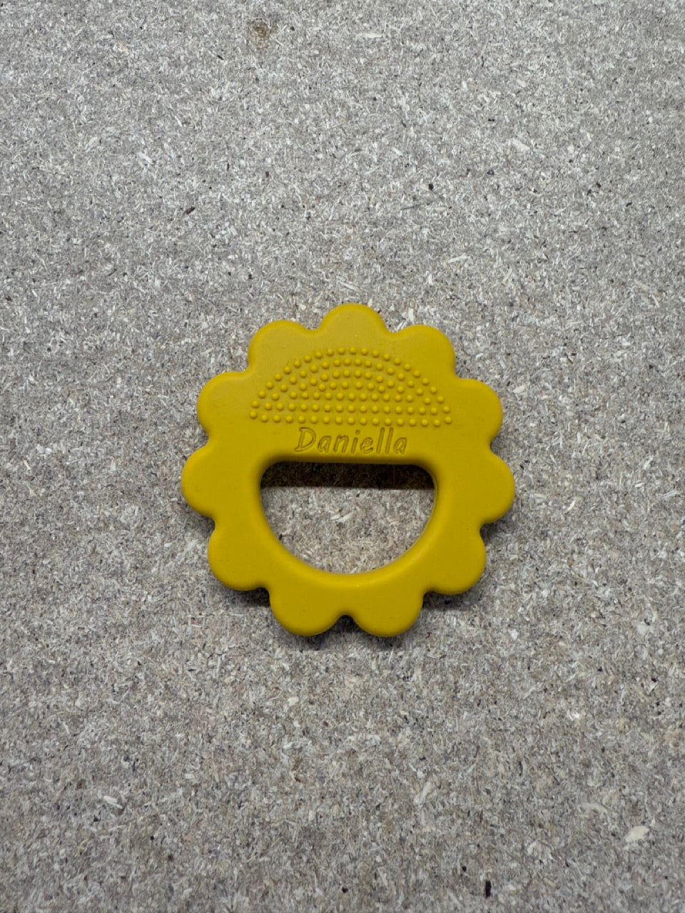 Clearance: Lion Teether - Dandelion Yellow (Daniella)