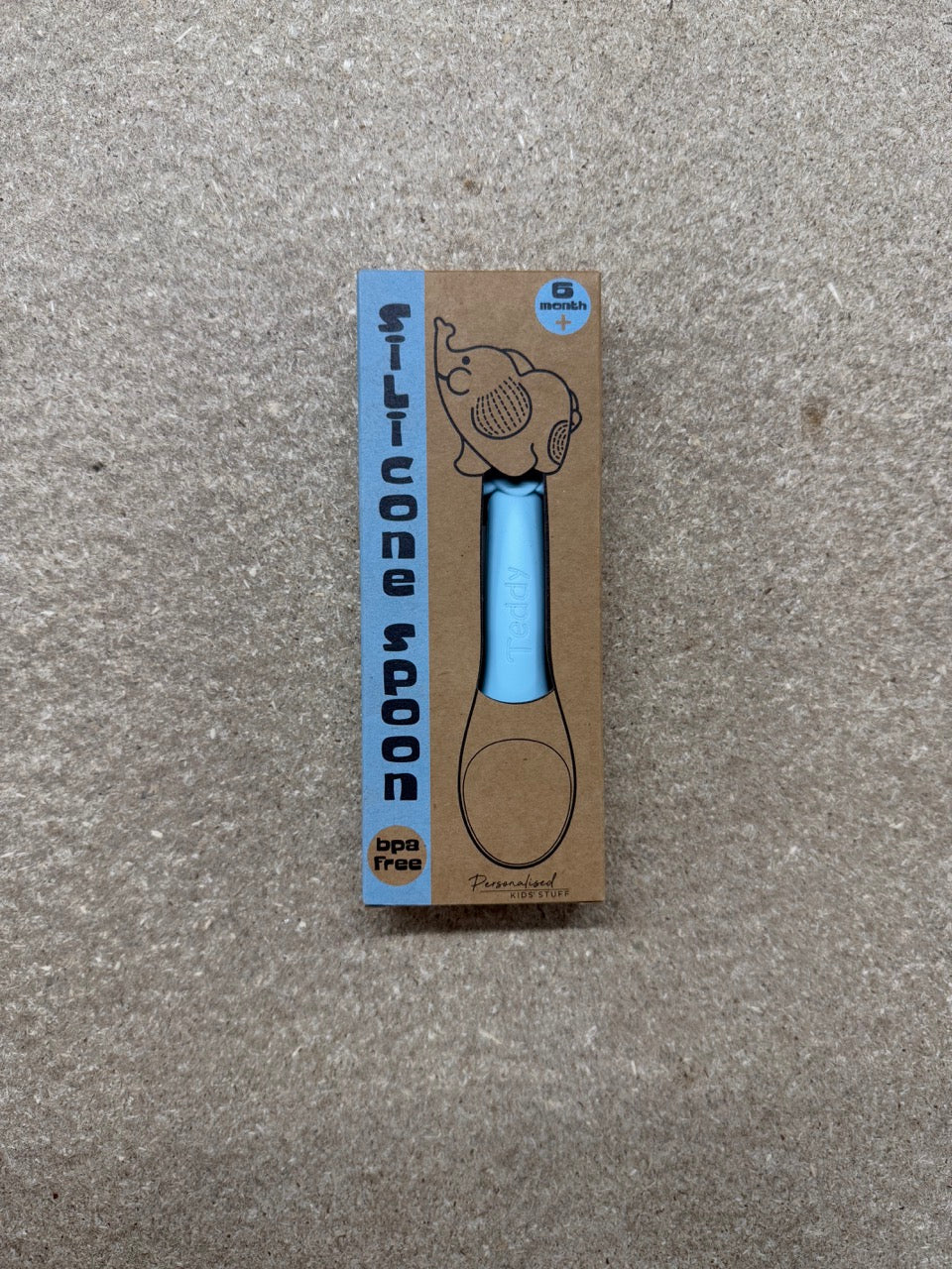 Clearance: 1 x Elephant Silicone Spoon