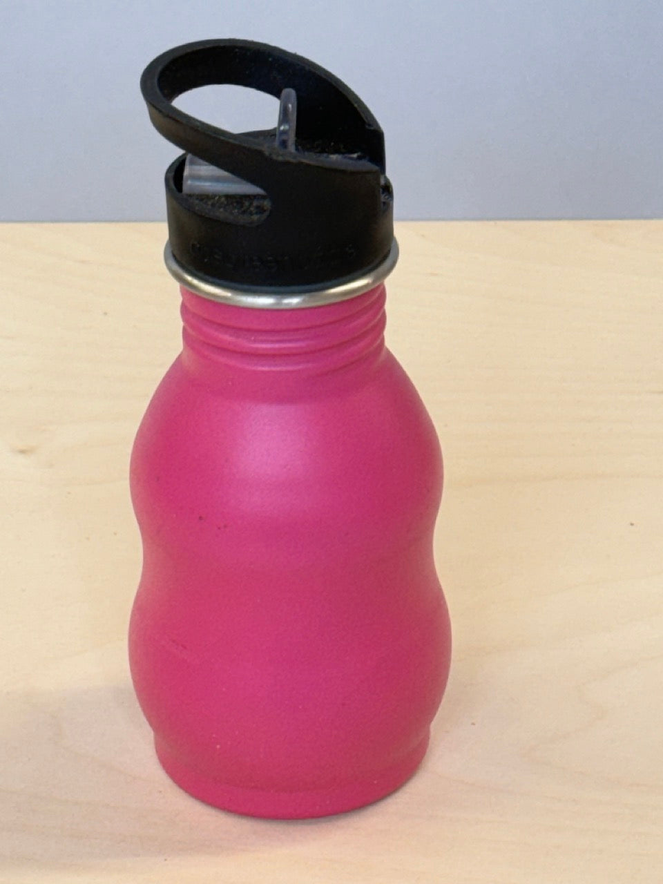 Clearance: Hot Pink Water Bottle Black lid