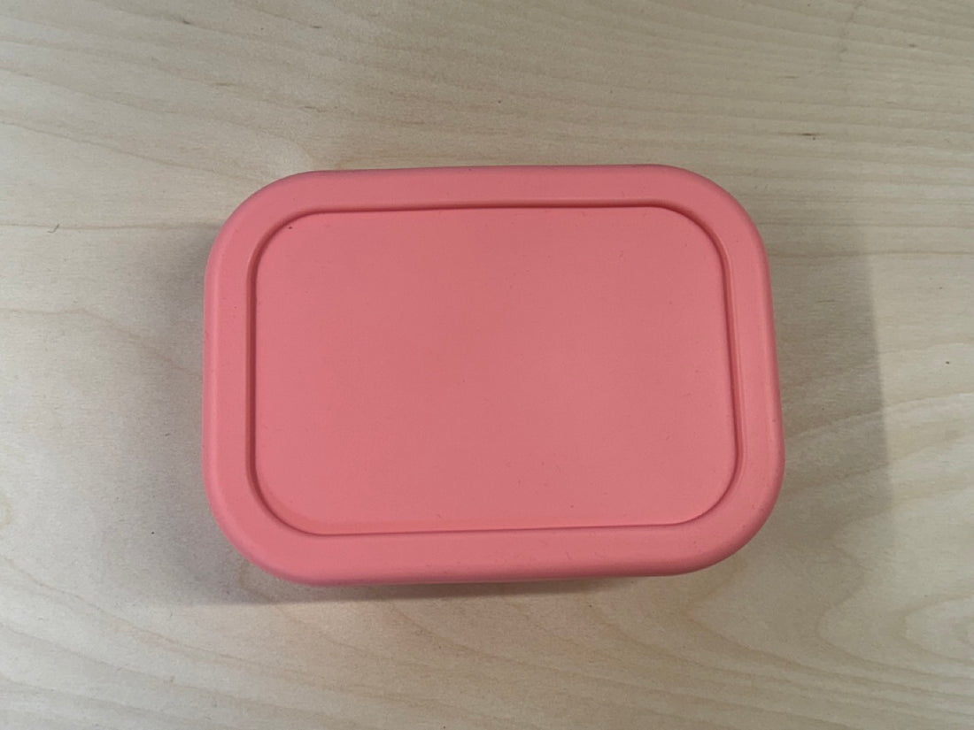 Clearance: Pink Silicone Bento Box