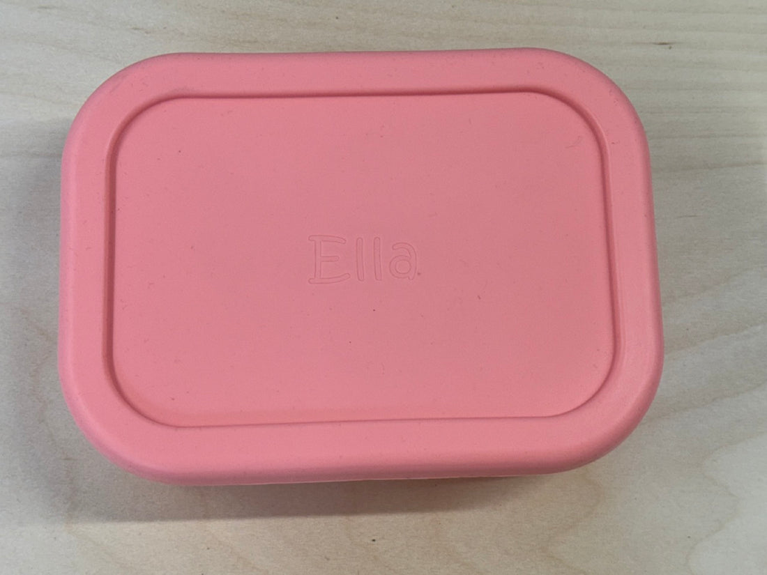 Clearance: Pink Silicone Bento Box (Ella)