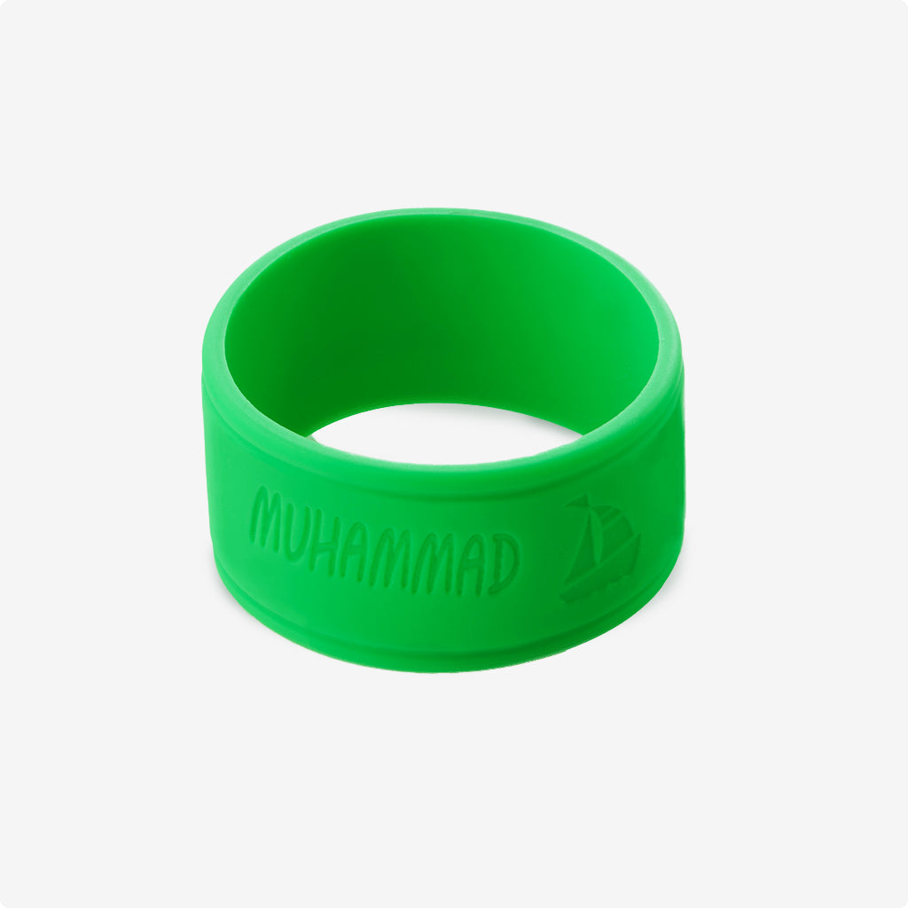 Green Bottle Band with Personalised Name