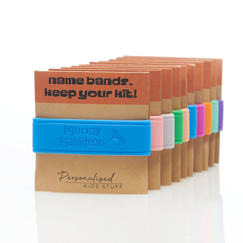 Personalised Silicone Bottle Bands Packaging